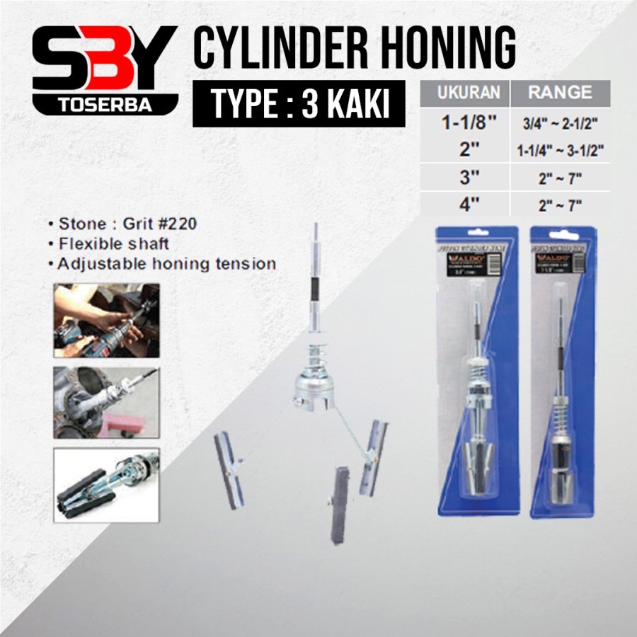 Alat Honing Cylinder 3 Kaki / Cylinder Honing 3 Kaki
