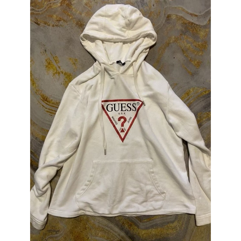 Guess Hoodie Putih