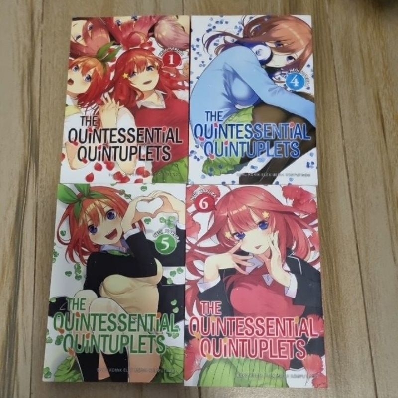 (BOOKED)[preloved] komik gotoubun no hanayome / quintessential quintuplets