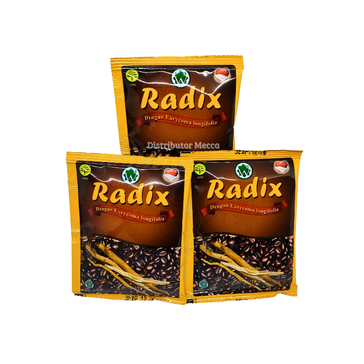 

KOPI RADIX WAHIDA EKSTRAK TONGKAT ALI, GINGSENG DAN HERBAL PILIHAN LAINNYA BPOM PENAMBAH STAMINA