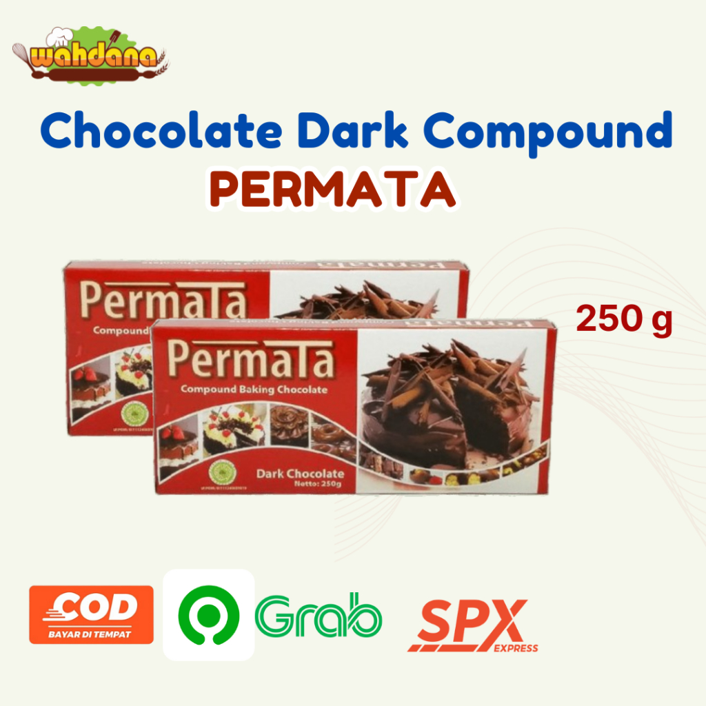 

Chocolate Permata Compound Dark 250g