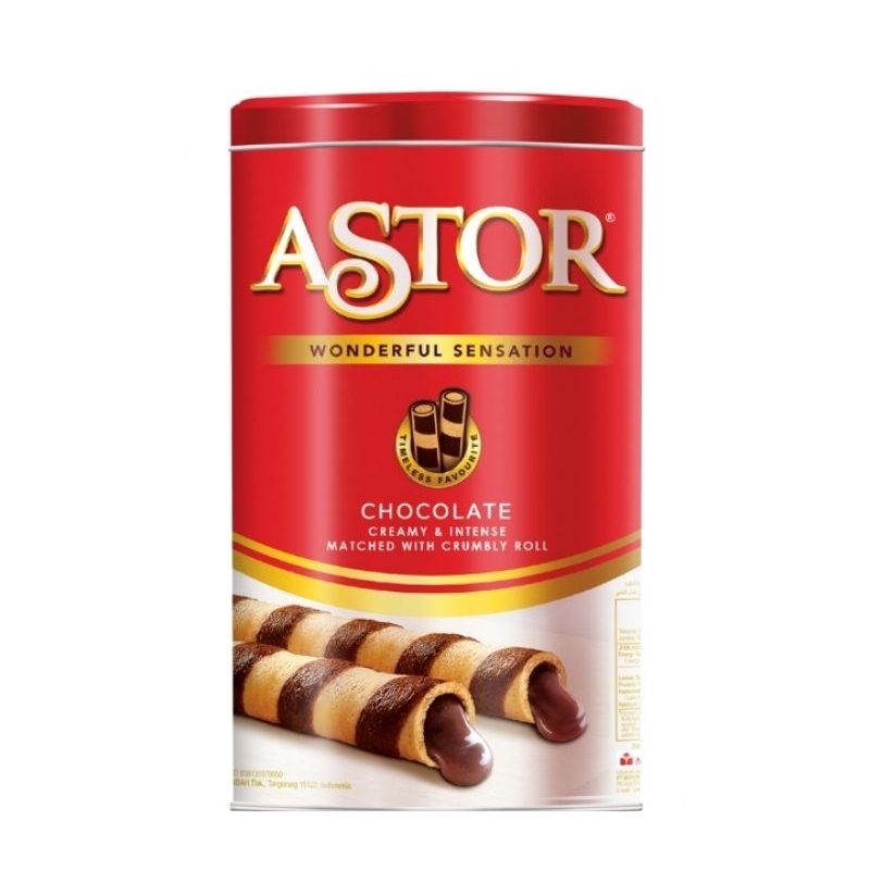 

Astor Wafer Stick Cokelat Kaleng 330 g