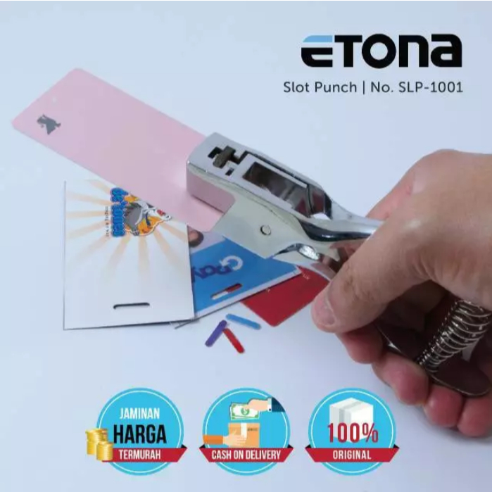 

[SIAP KIRIM] Pembolong ID Card SLOT PUNCH E101 ETONA/PERFORATOR/FULL METAL