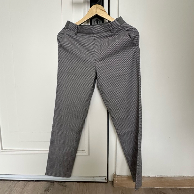 [Preloved] Uniqlo Houndstooth Pants (S)