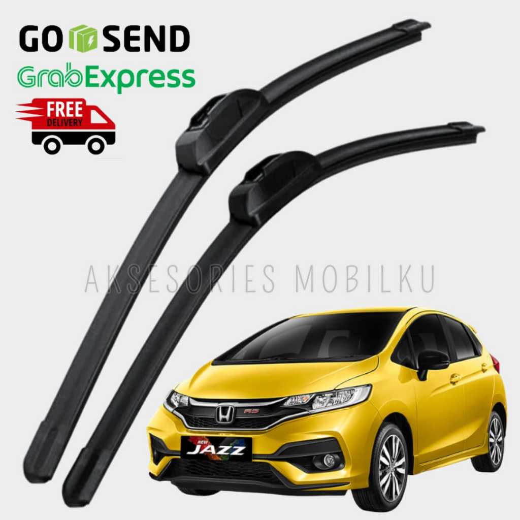 Wiper Pembersih Kaca Depan Mobil Honda Jazz