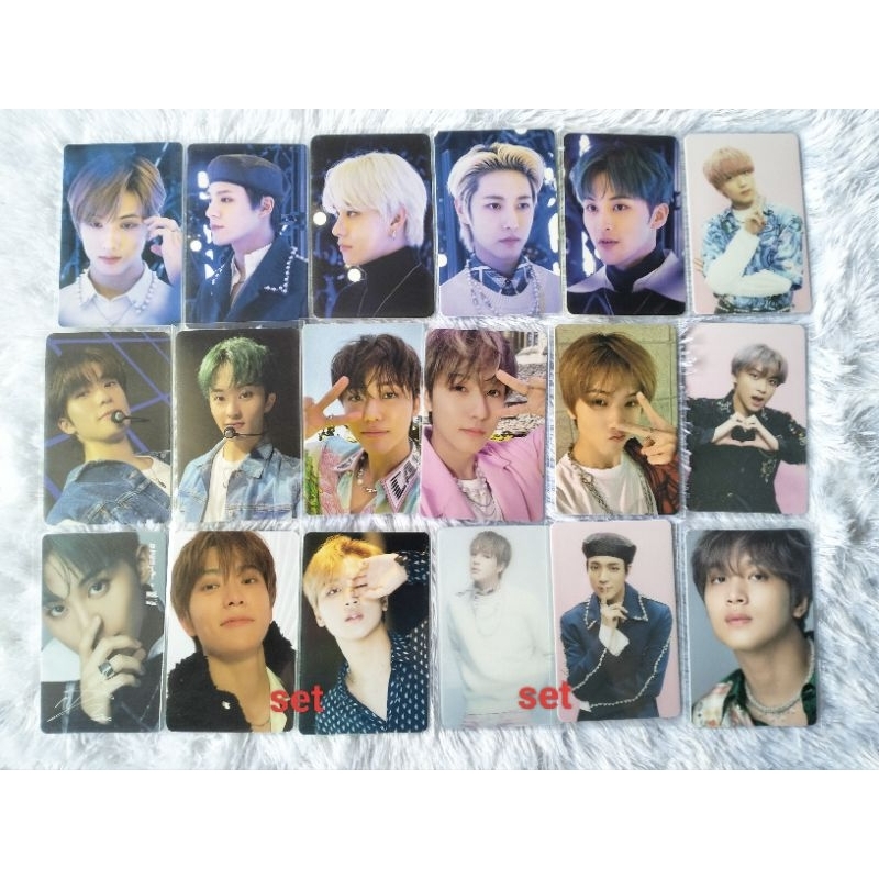 Photocard nct 127 Dream Dicon 102 konsep biru renjun mark jisung jeno jungwoo spc special set jeno h