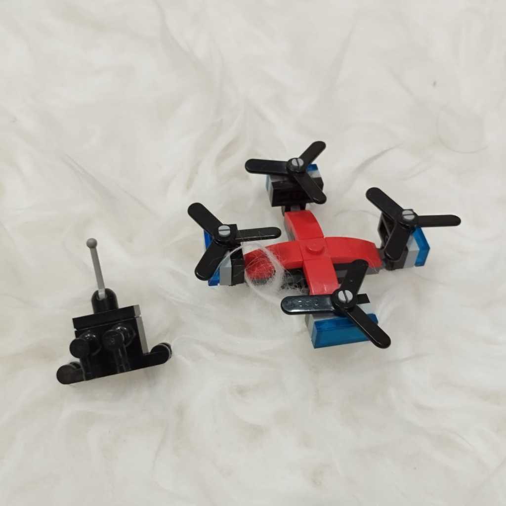 Lego MOC Drone with Remote. Ori Original asli