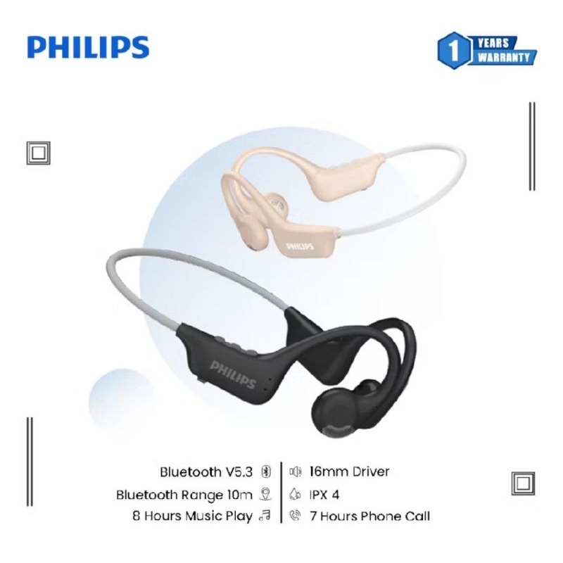 Philips Earphone TAA  Open Ear Wireless bluetooth