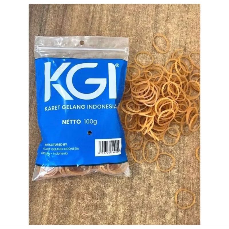 

Karet Gelang KGI Kuning Karet Elastis Bungkus Nasi 100g Kualitas Bagus