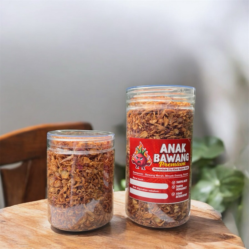 

Bawang Goreng Premium Tanpa Tepung !!
