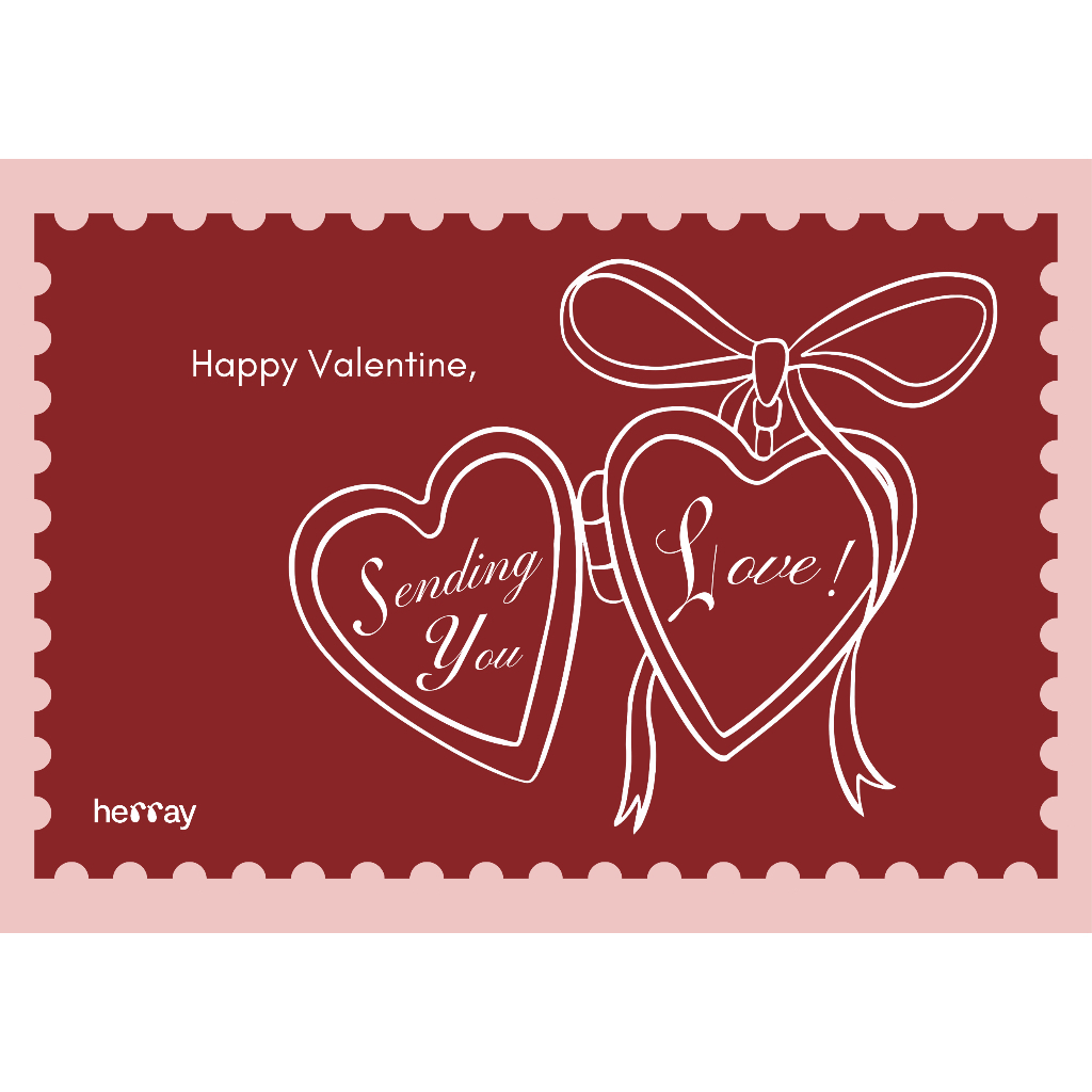 

Valntine Card - Amplop + Card