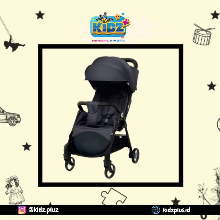 Sewa Xero Auto Fold Stroller – All New Black