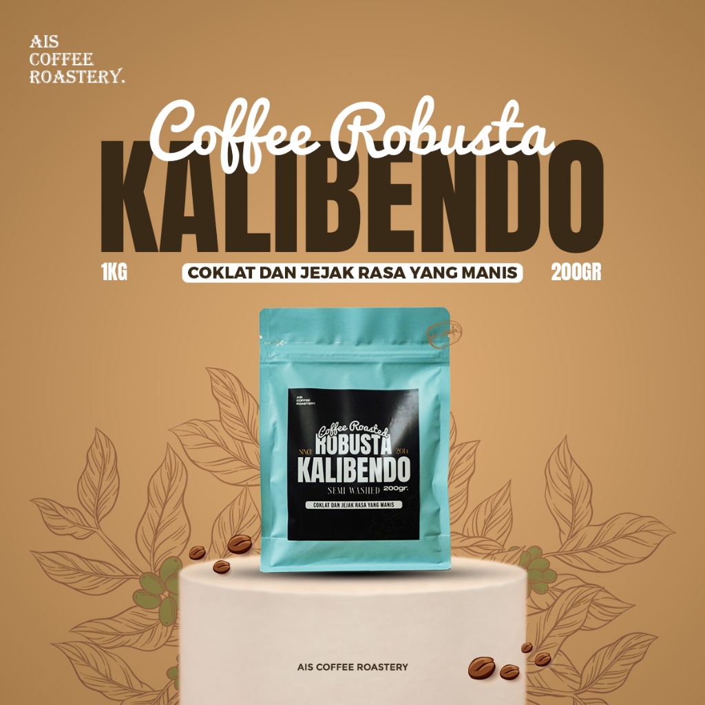 

Biji Kopi Robusta Kalibendo Coffee Roasted Beans