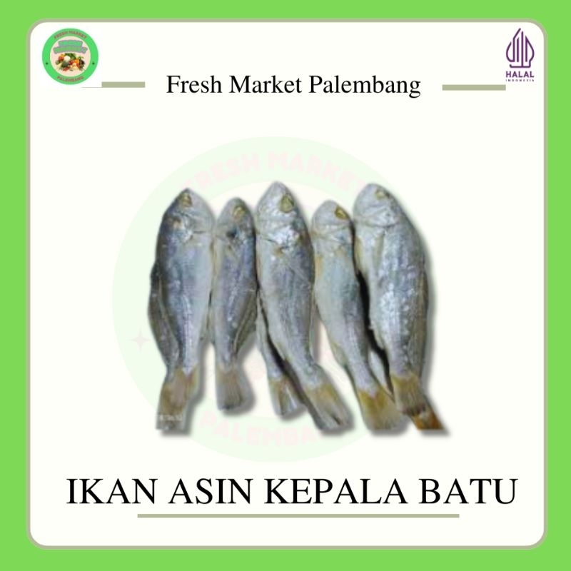 

Ikan Asin Kepala Batu 250gram -Fresh Market Palembang-