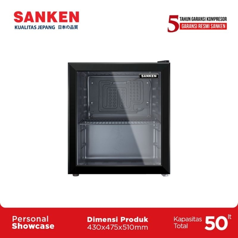Showcase Sanken SRS-50R6 MiniBar Mini Bar Kulkas Hotel Portable