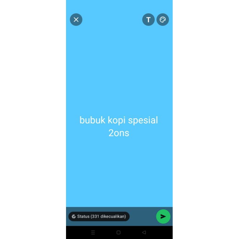 

bubuk kopi arabika spesial 2ons