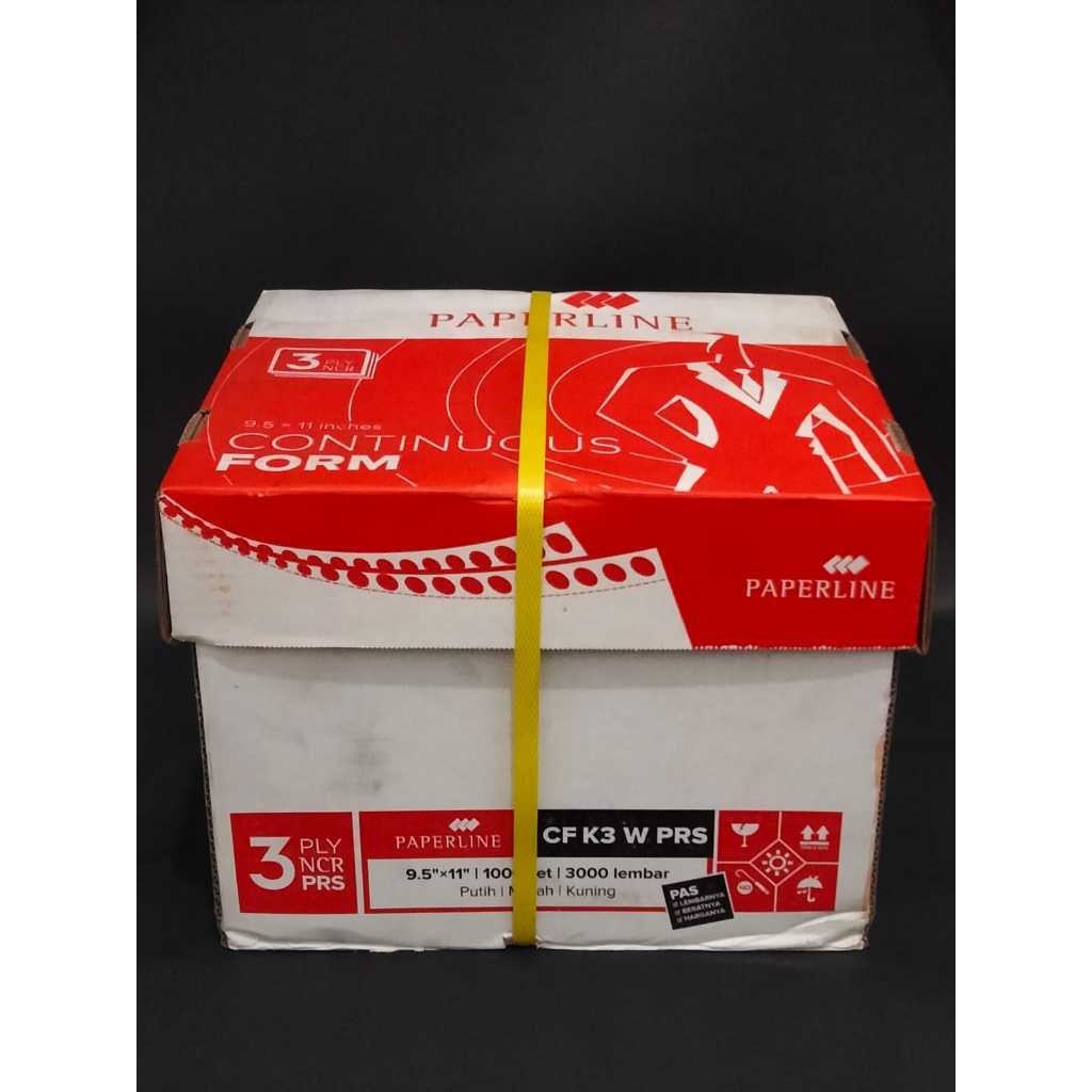 

Kertas Continous Form Paperline 9,5×11 3ply PRS Warna