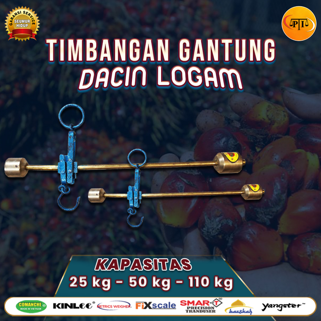 Timbangan gantung dacin logam