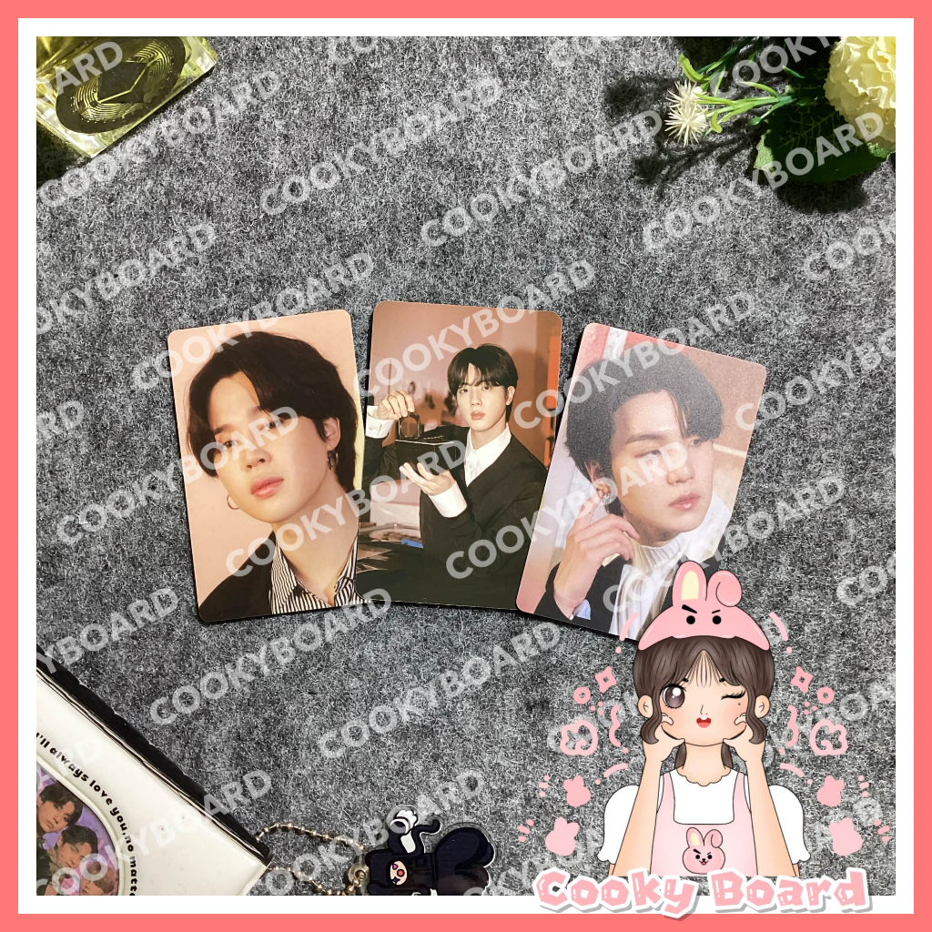 [Cooky Board] PC Photocard Seokjin Suga Jimin Hybe Insight the Daydream Proof LD Lucky Draw Powersta