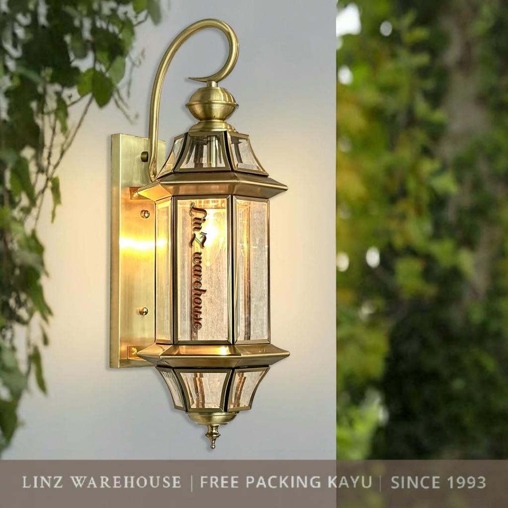 Lampu dinding CLASSIC AMERICAN OUTDOOR WATERPROOF SERIES 14 wall lamp