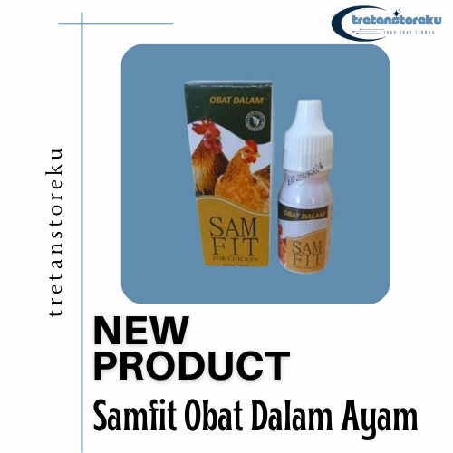Samfit Obat Ayam Cacingan Tetelo Diare Obat Dalam Untuk Ayam Sakit