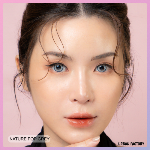Softlens URBAN NATURE Pop Grey (Motif Luna Natural) Normal