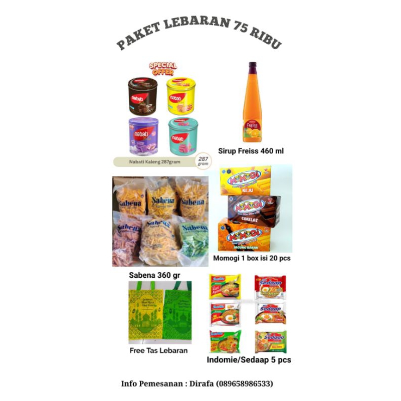 

Paket Hampers Lebaran Murah