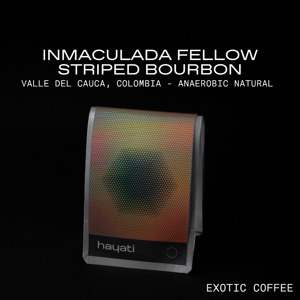 

INMACULADA FELLOW STRIPED BOURBON | ANAEROBIC NATURAL | EXOTIC COFFEE