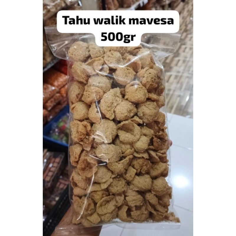 

Aneka Snack Cemilan Kiloan Murah Tahu Bulat/Tahu Walik 500gr