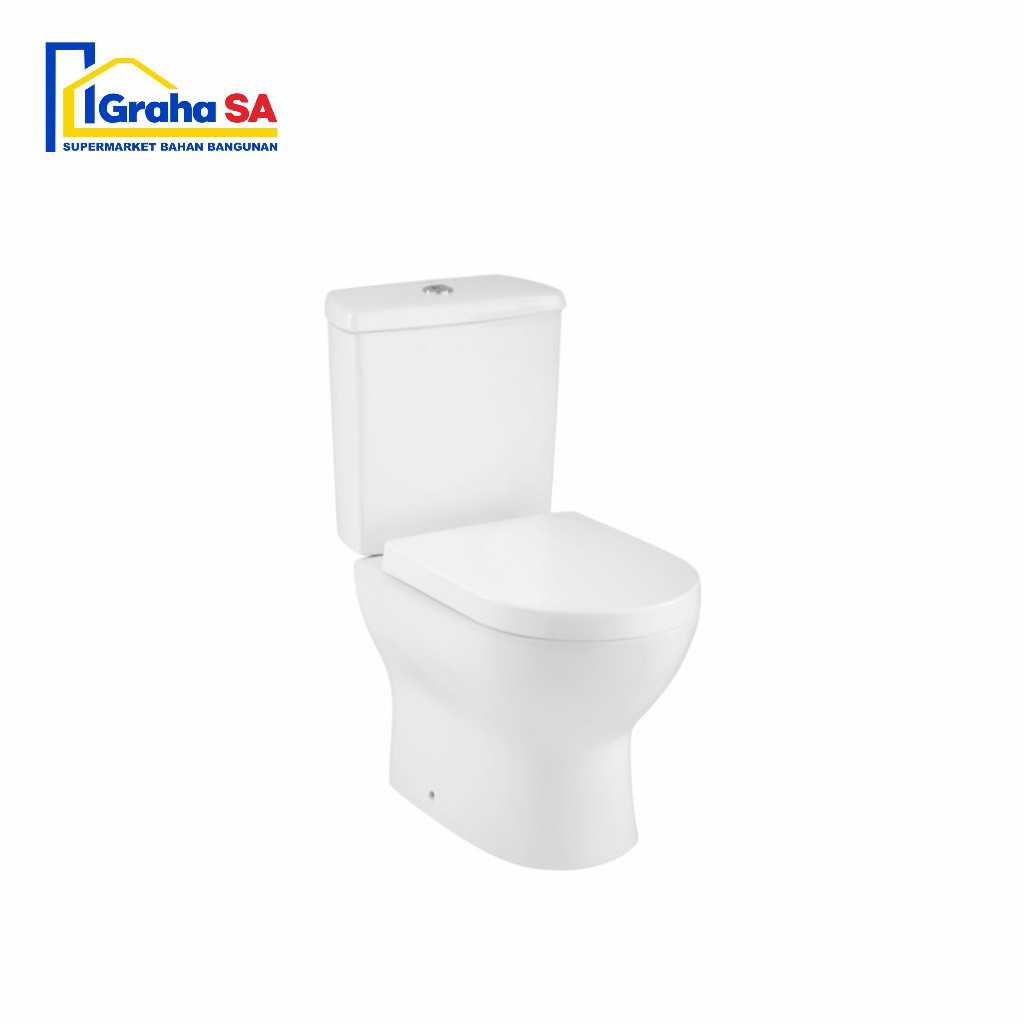 TRILLIUN CLOSET DUDUK HARVEST WHITE SET