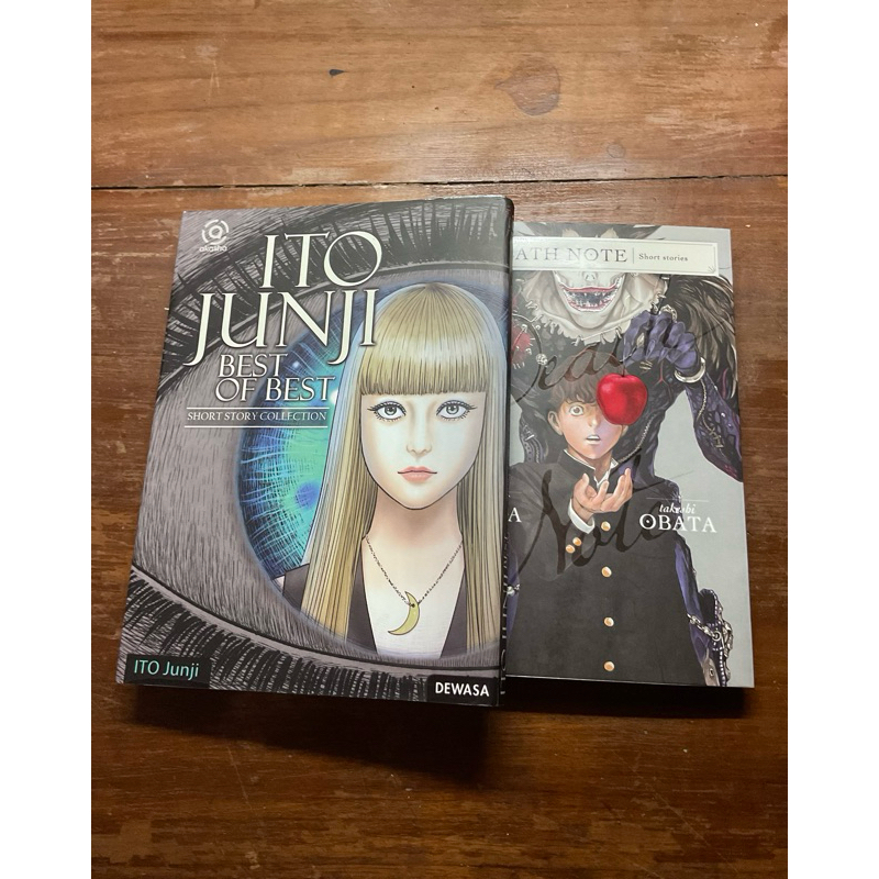 PRELOVED MANGA JUNJI ITO DEATH NOTE STORIES