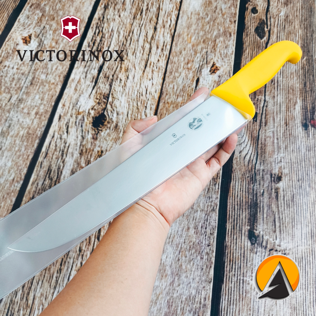 Butcher knife pisau sembelih victorinox original swiss 5.5208.28