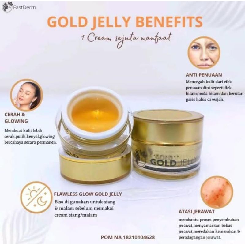 GOLD JELLY FAST DERM SKINCARE