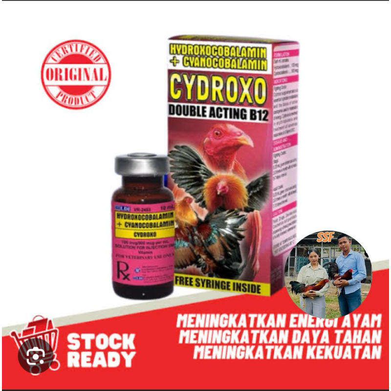 obat Ayam CYDROXO  meningkatkan kekuatan ayam