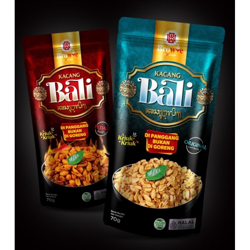 

New !! Kacang Bali Panggang Browie D'Veggie DVeggie 70 gr Vegan & Vegetarian