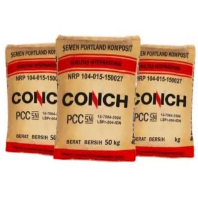 Semen conch pcc 40 kg • serang banten