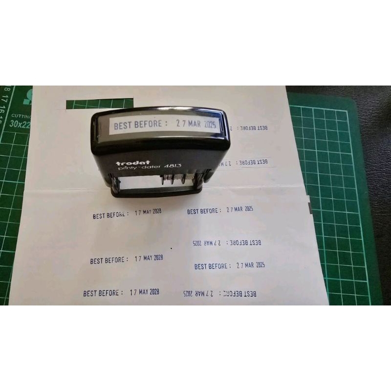 

Stempel Expired / Tanggal Kadaluarsa FREE Tinta 25ml Trodat 4813