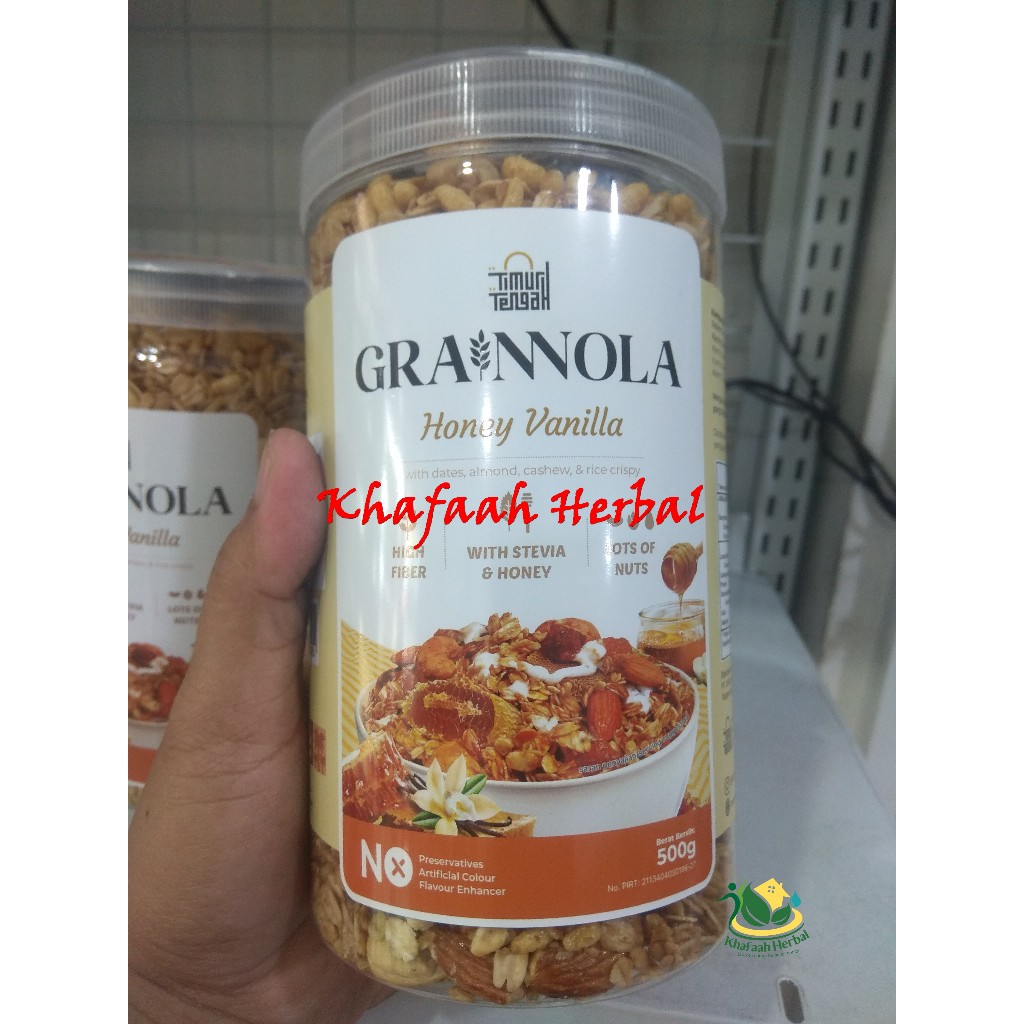 

Combo Granola Honey & Vanilla 500gram TIMUR TENGAH