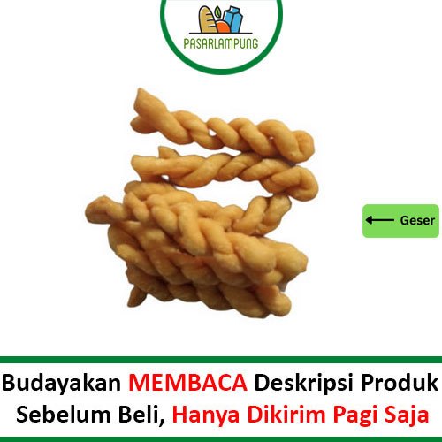 

Cemilan Untir Untir Per Bungkus 250 Gr Pasar Lampung
