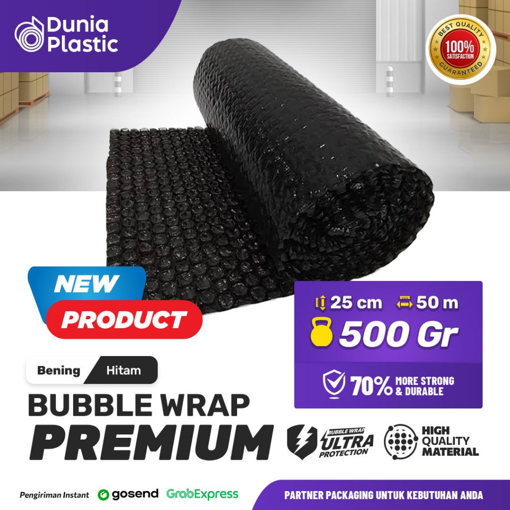 

⭐️ Dunia Plastic ⭐️ Bubble Wrap Premium 25 Cm - Bahan Terbaik & Termurah