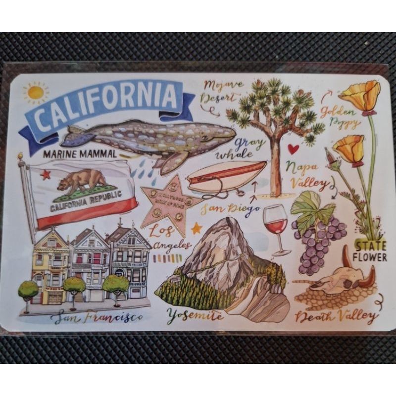 

kartu pos peta california loupaper/loupaper usa postcard