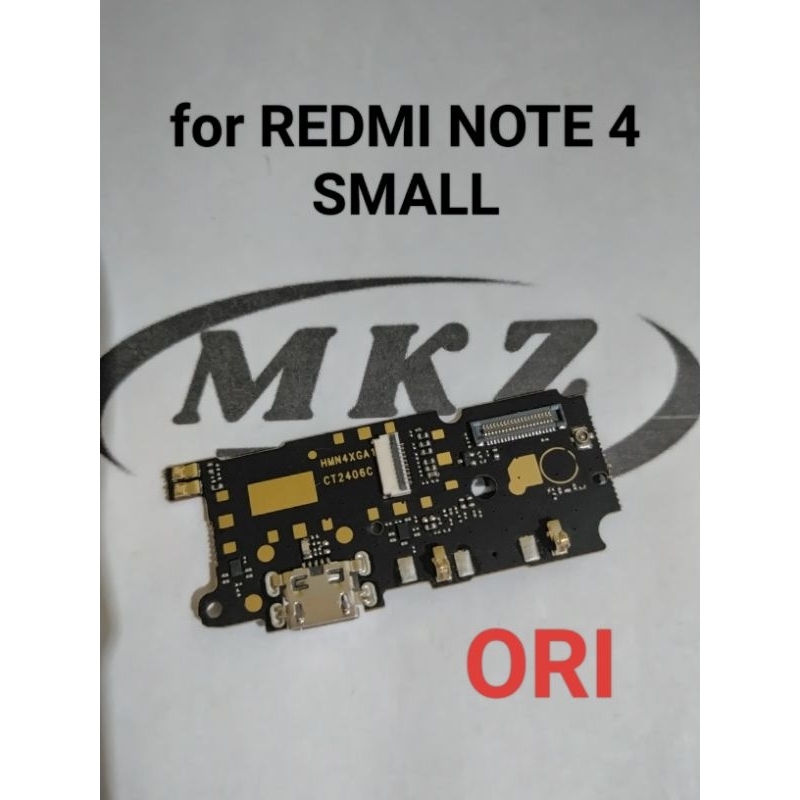 CONNECTOR CHARGER REDMI NOTE 4 SMALL ORI PAPAN KONEKTOR CAS PCB BOARD REDMI NOTE 4 SMALL ORIGINAL