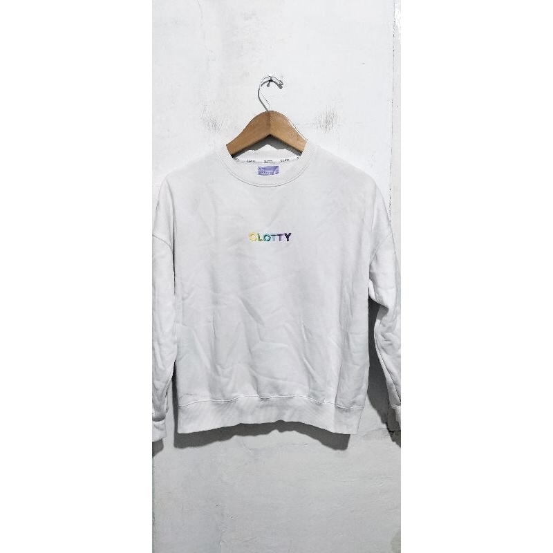 Atasan Sweater CN Crewneck Clotty