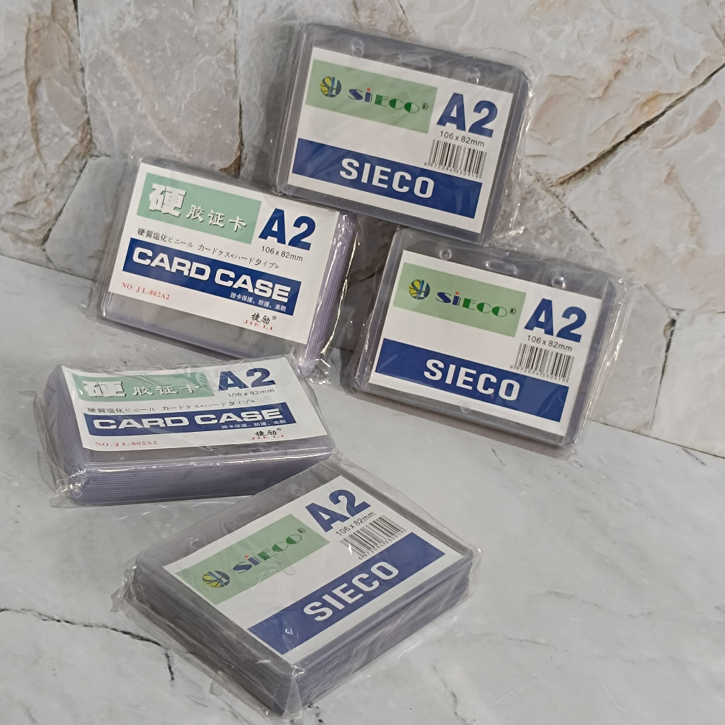 SATU PACK ( 20 PCS ) Plastik Id Card Mika A2
