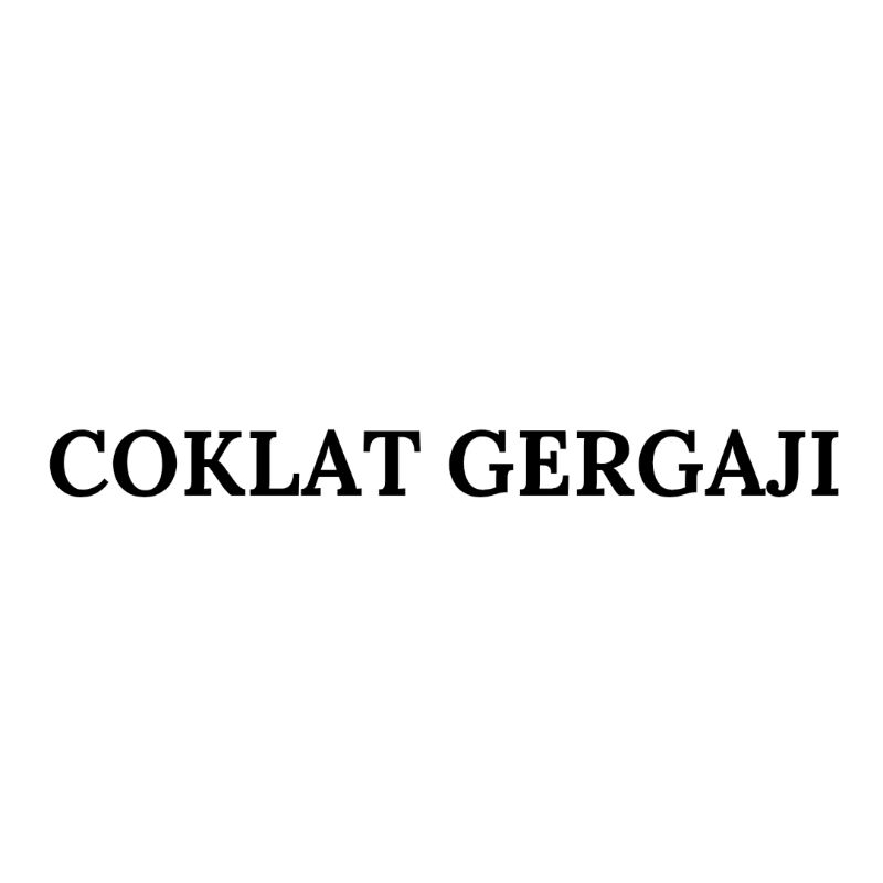 

coklat gergaji