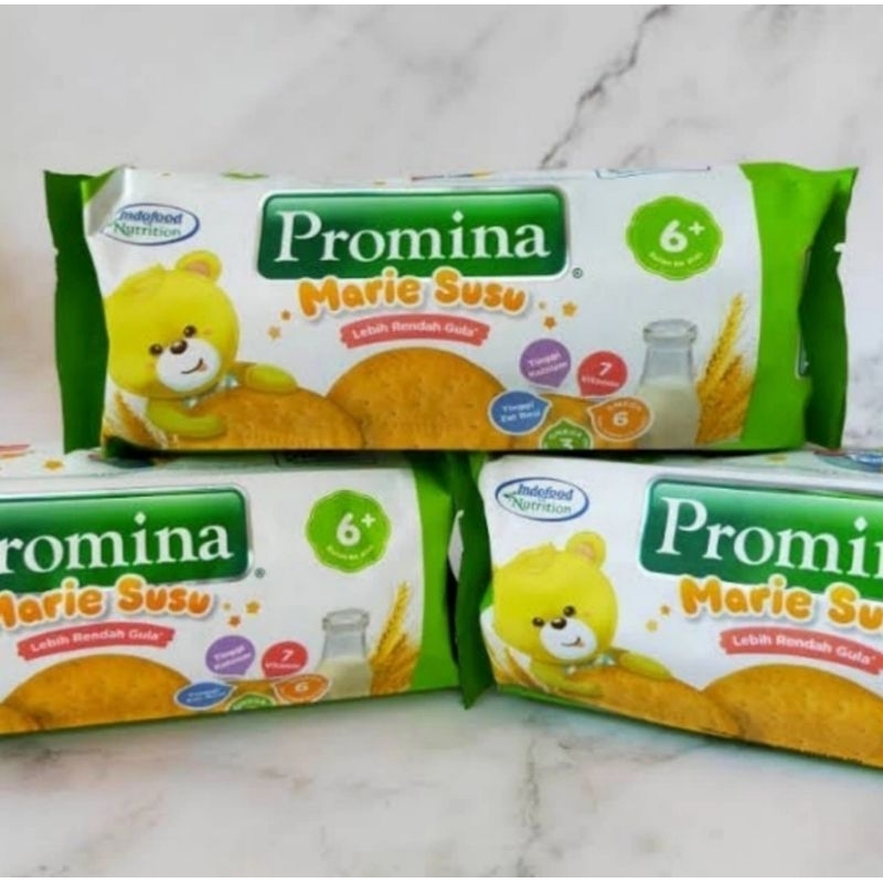 Promina Marie Susu Biskuit Bayi 6+ Bulan 150 gr