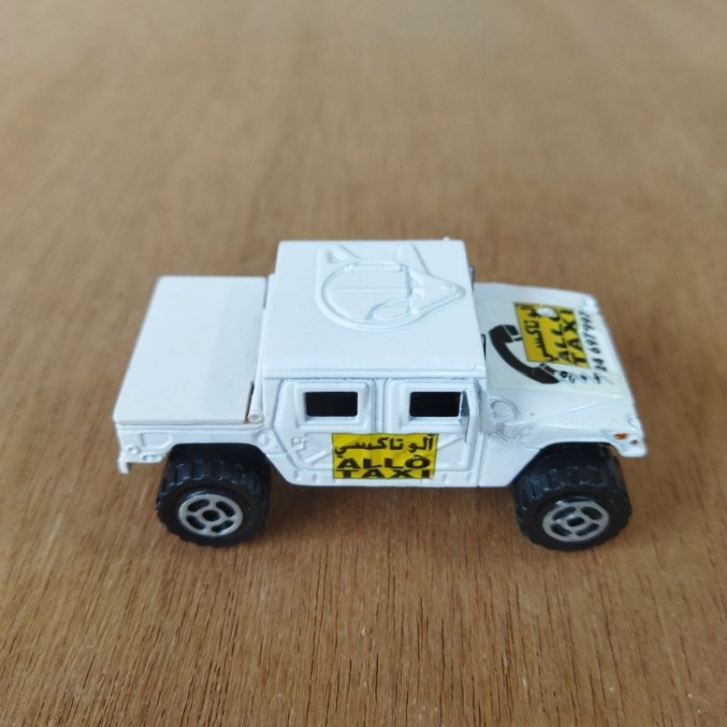 Diecast Die Cast 1:64 Hummer Humvee H1 Taxi Motormax Motor Max