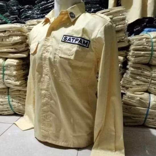 BAJU ATASAN SATPAM PDH SUS  /PDH LENGAN PANJANG