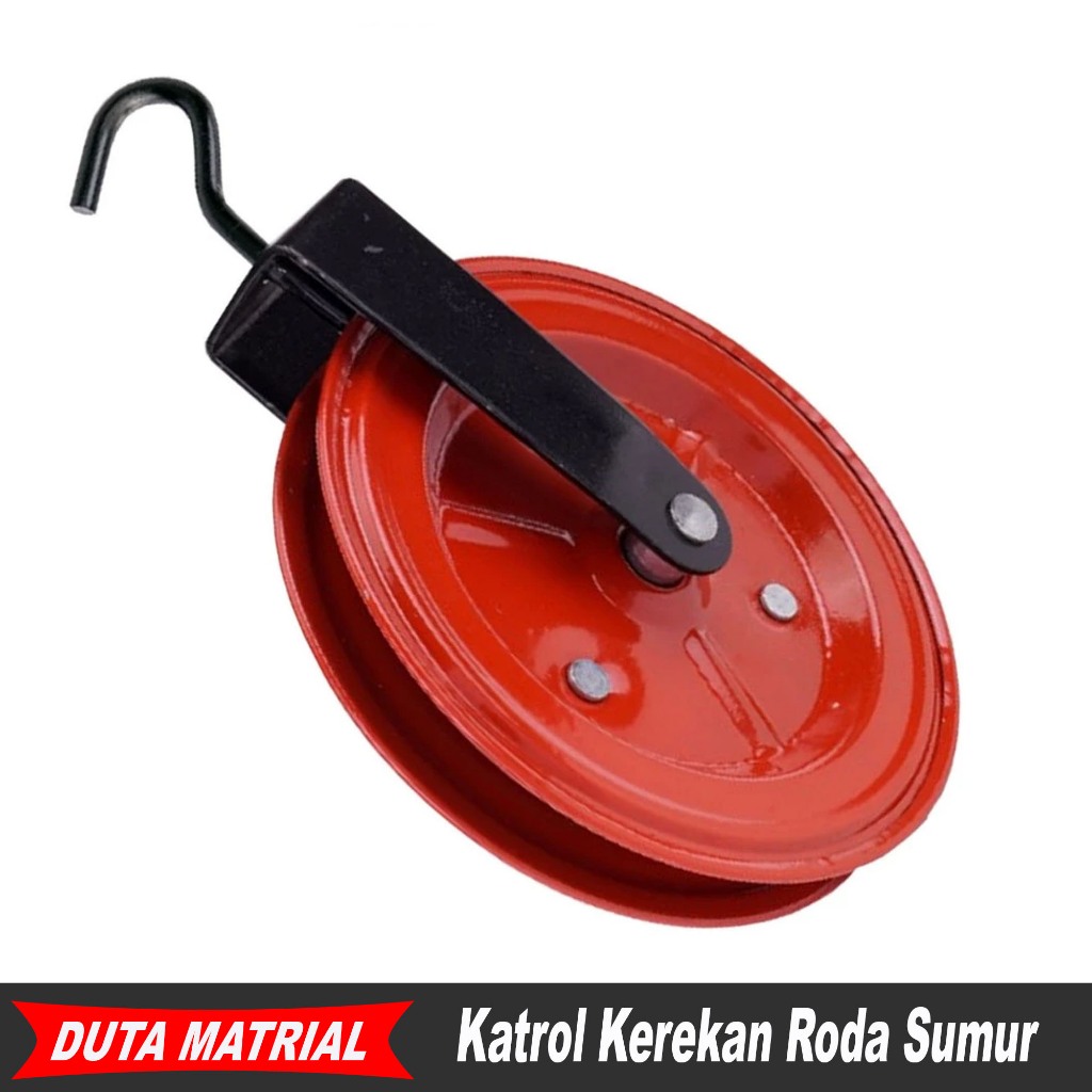Katrol Sumur | Kerekan Timba / Katrol Kerekan Roda Sumur Bangunan Kuat
