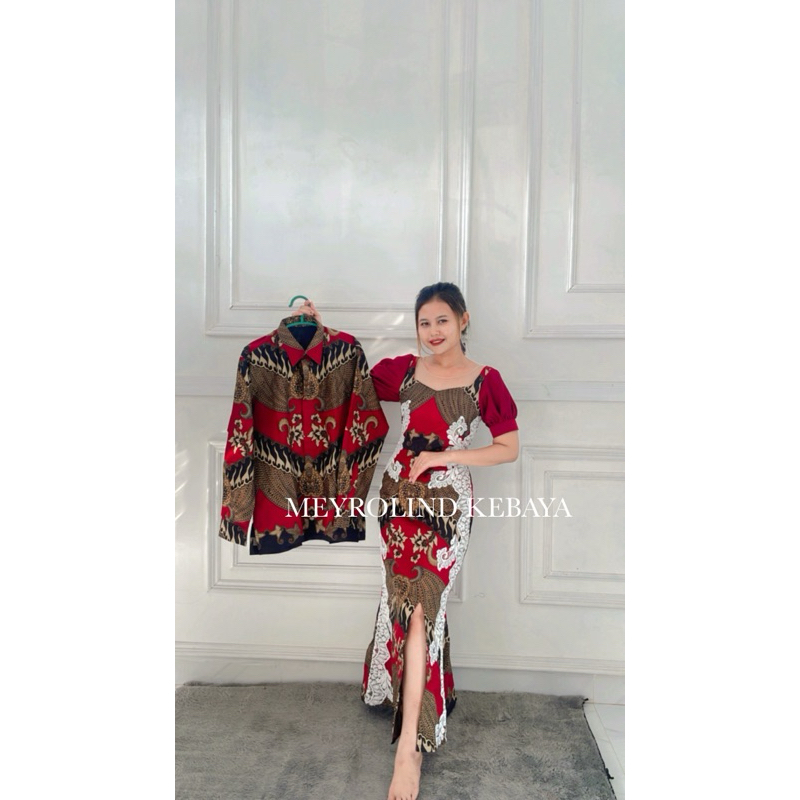 DRESS COUPLE / MEYROLIND KEBAYA / CUSTOM DRESS / JAHIT / KEBAYA PREMIUM